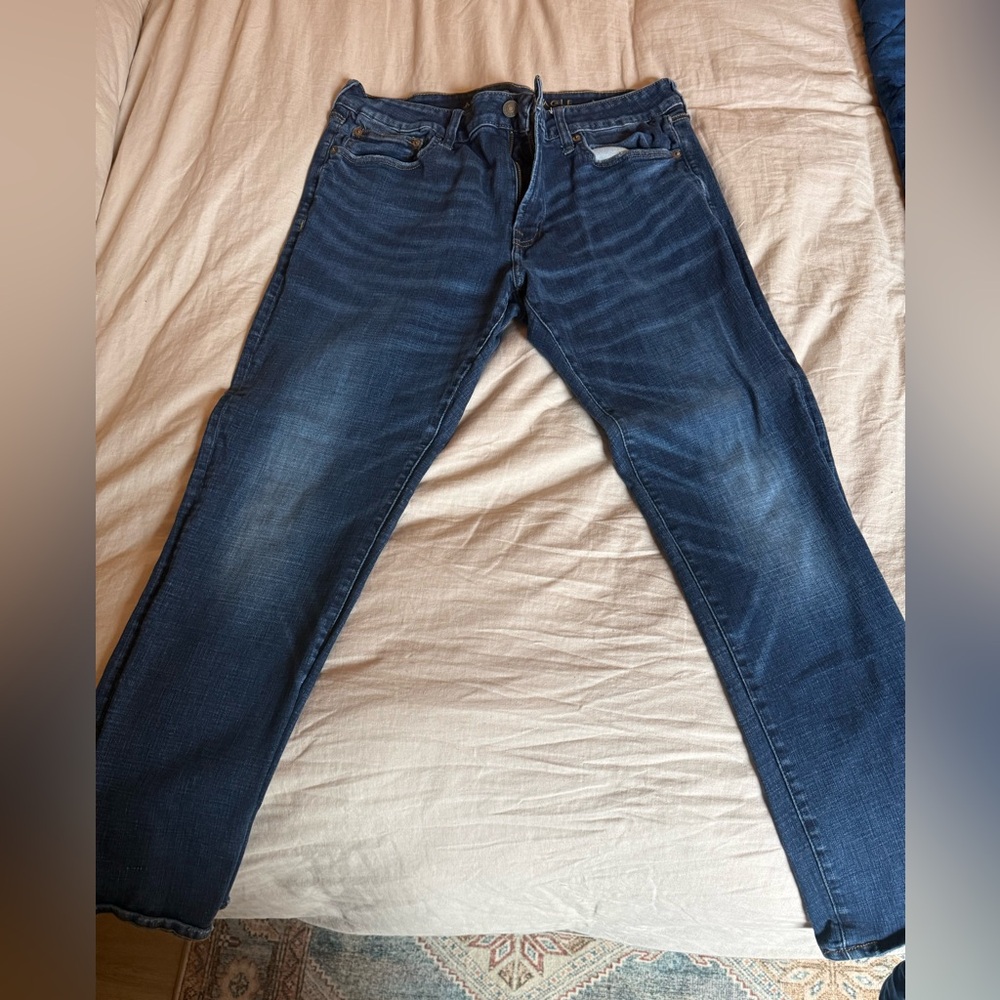 AE Flex Slim Straight Jeans